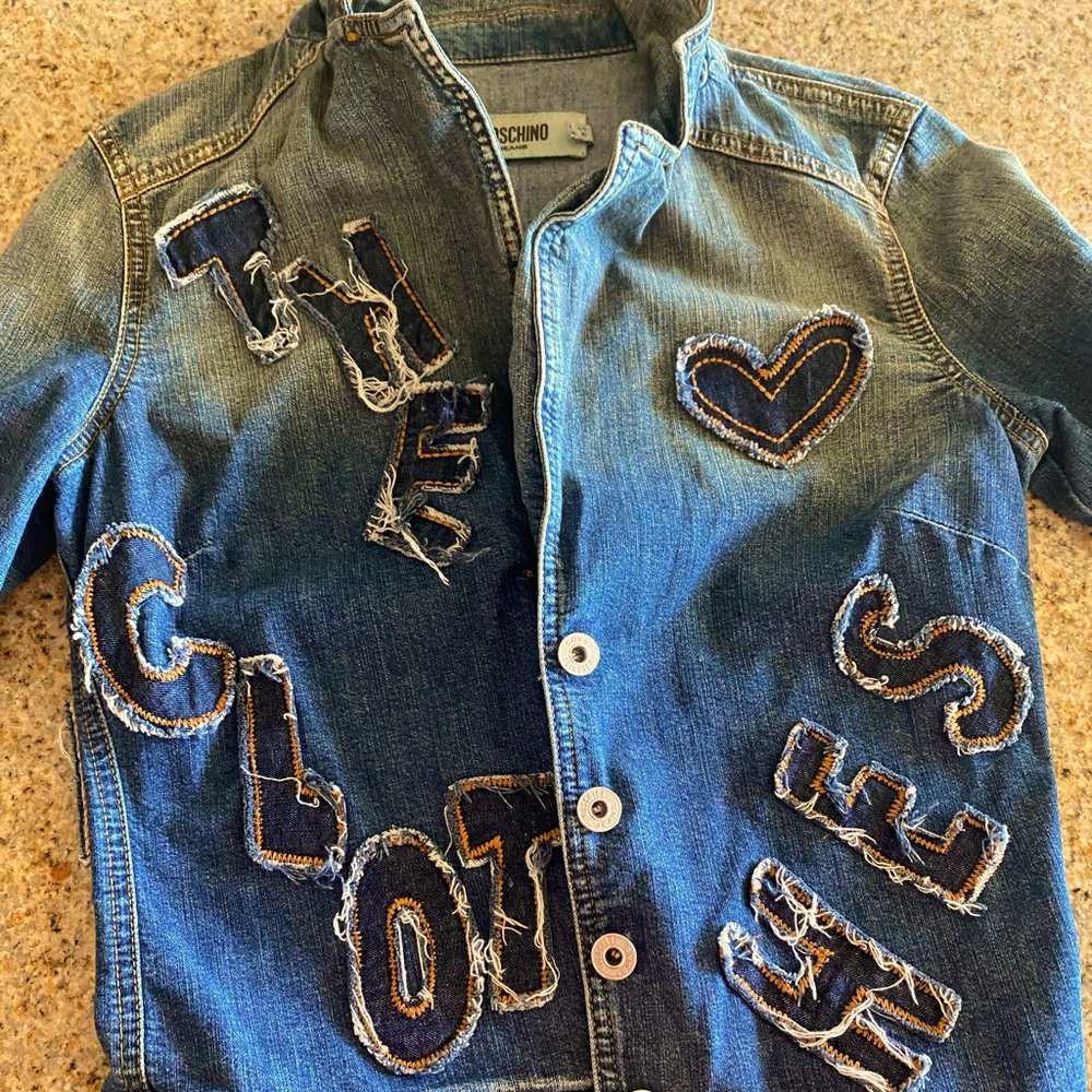 Moschino Jean Jacket